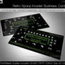 Retro Space Game Business Card