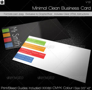 Minimal Clean Business Card