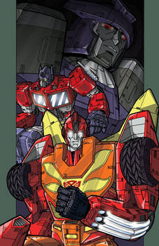 Transformers comic cover