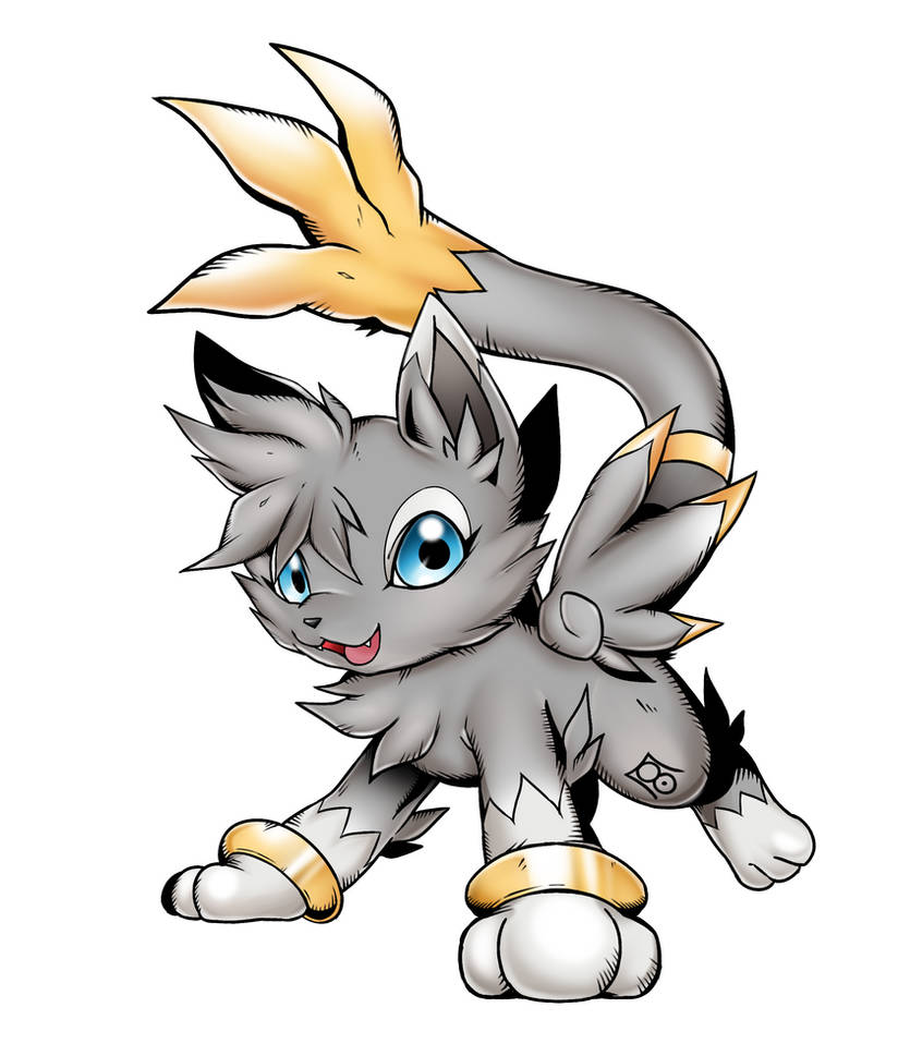 Raionmon by Sewally on DeviantArt