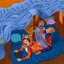 Slumber Party Gregory and Cassie