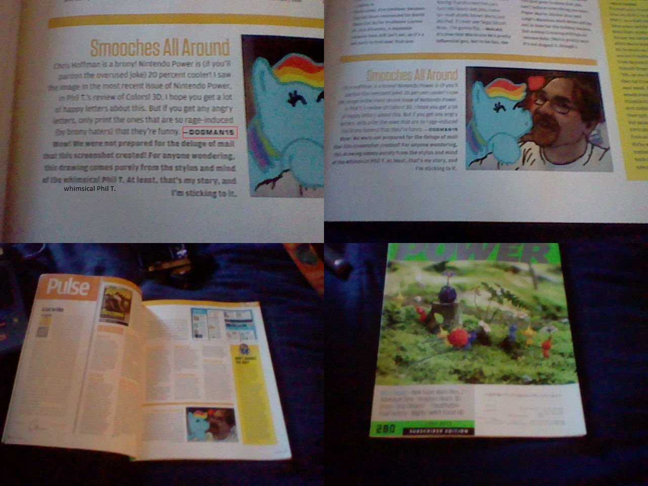 My letter printed in Nintendo Power