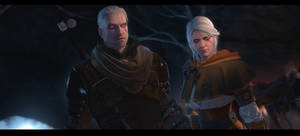 Geralt and Ciri [The Witcher 3]