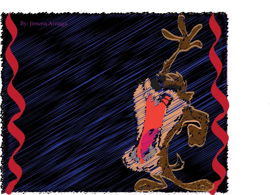 TAZ Attacks by Jimena147 on DeviantArt