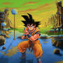 Goku on Namek