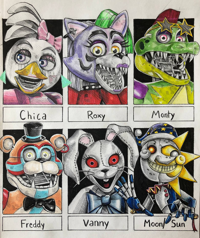 Five Nights at Freddy's Security Breach by ReichenArt on DeviantArt