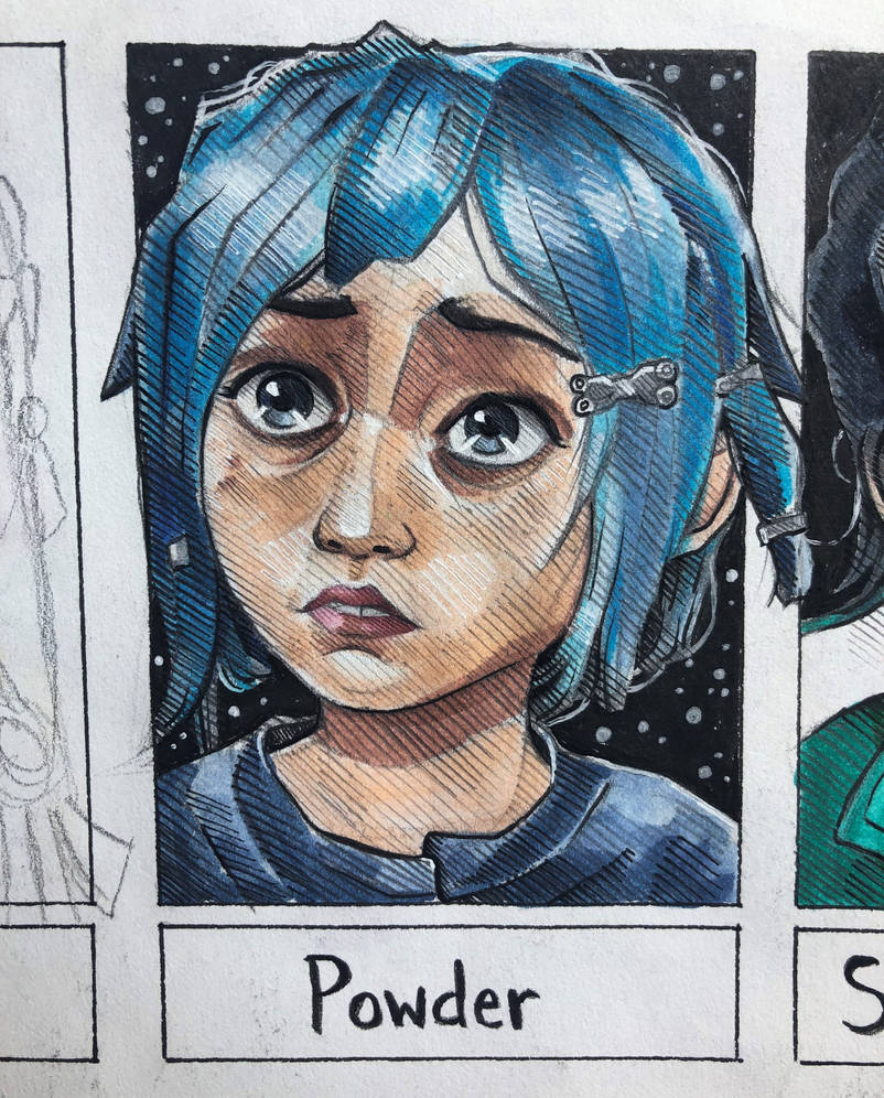 Powder Sketch from Arcane by ReichenArt on DeviantArt
