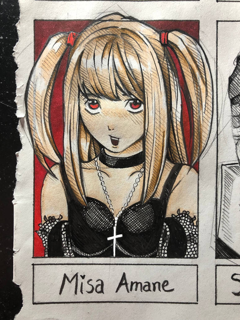 Misa Amane Death Note By ReichenArt On DeviantArt misa-amane-death-note-by-reichenart-on-deviantart