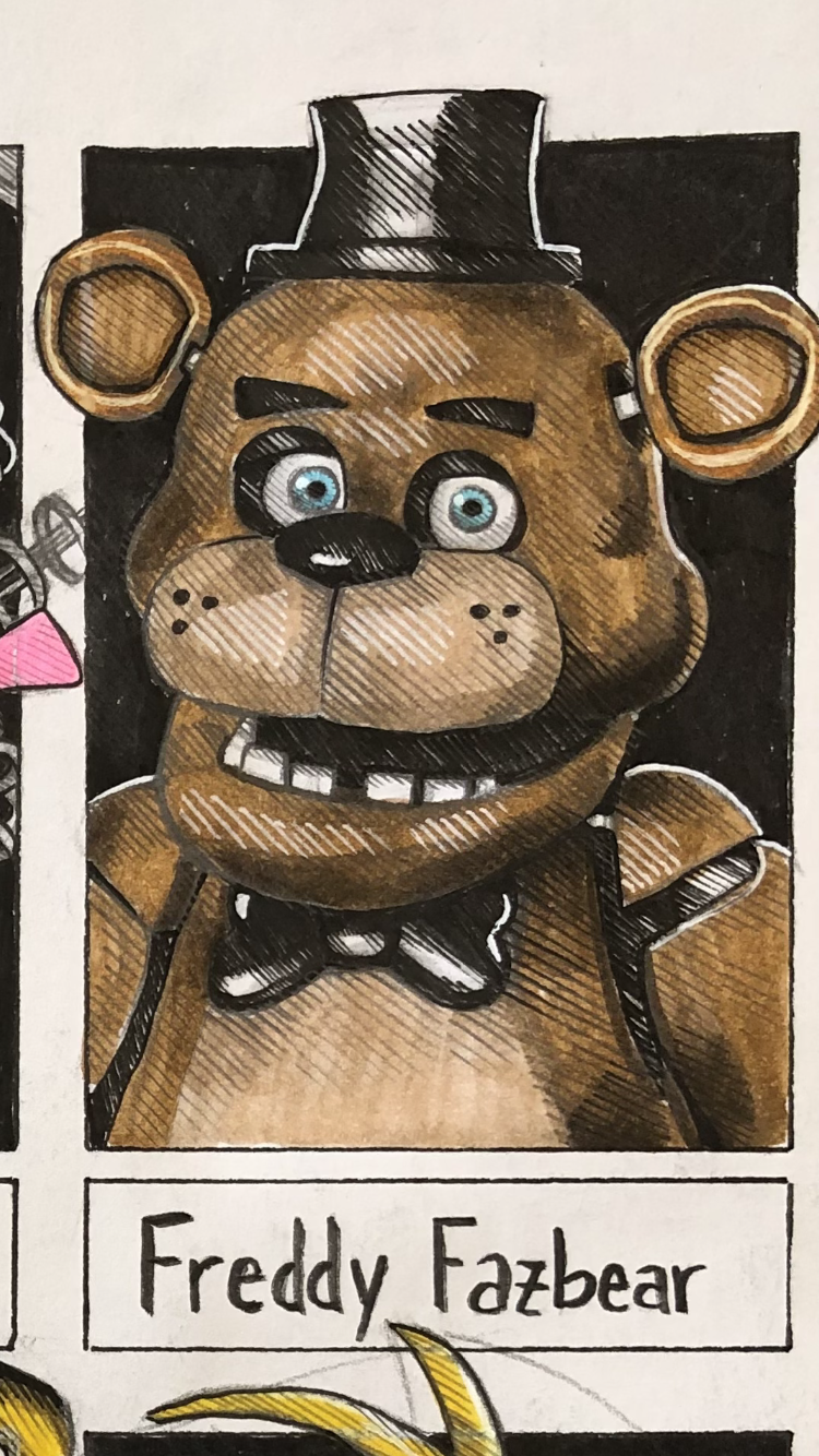 freddy fazbear (five nights at freddy's and 1 more) drawn by