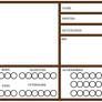 Blank MLP Character Sheet