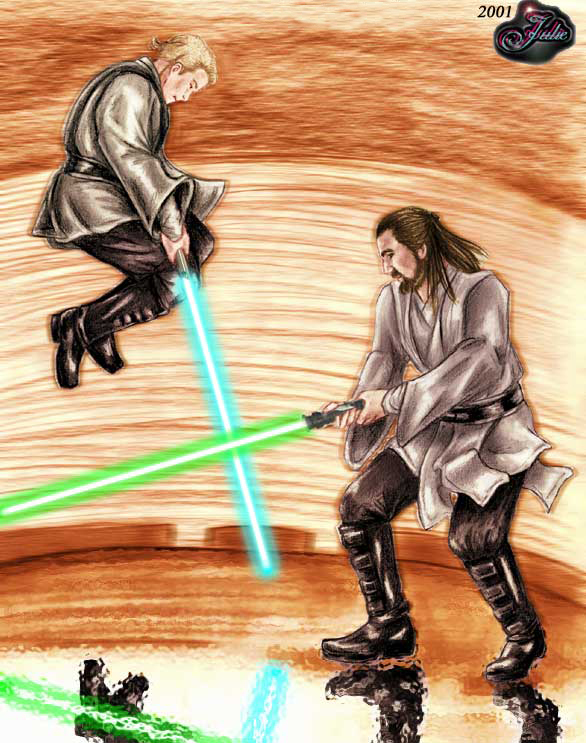 Qui Gon Jinn by AlanGutierrezArt on DeviantArt