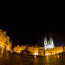Old town square Fisheye