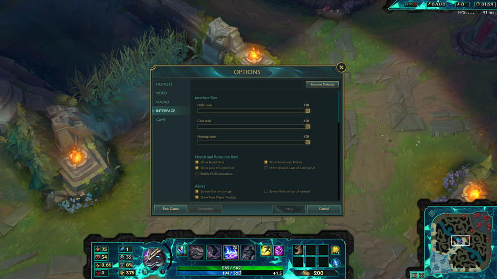 Polygon Blue League of legend Overlay by h4nabi on DeviantArt