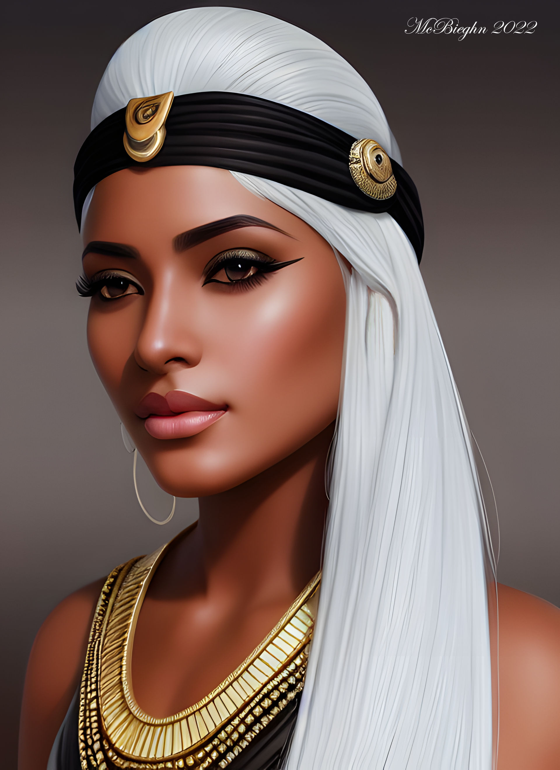 Mavia Rashid Mavia Tanukhid Warrior Queen by mcbieghnAI on DeviantArt