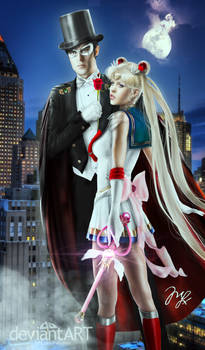 Sailor Moon y Tuxedo Mask 2