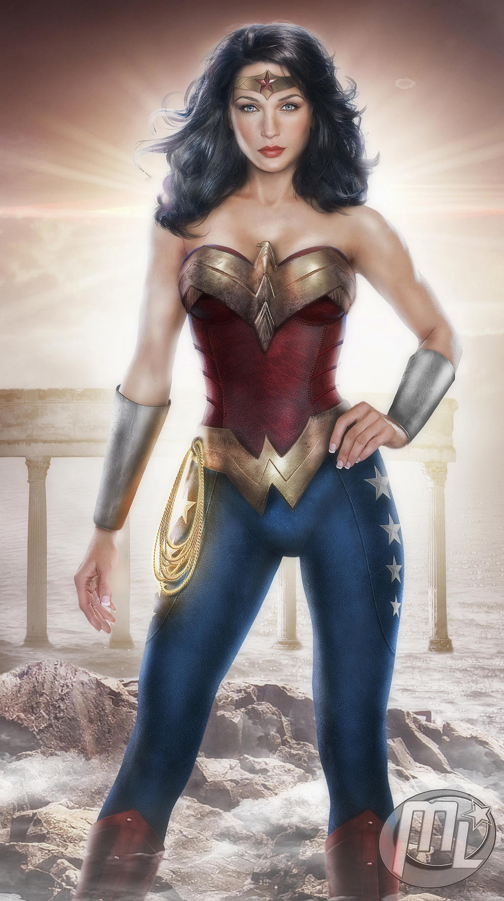 Wonder Woman as Gal Gadot