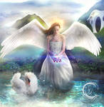 Angel of Hope by Mlauviah