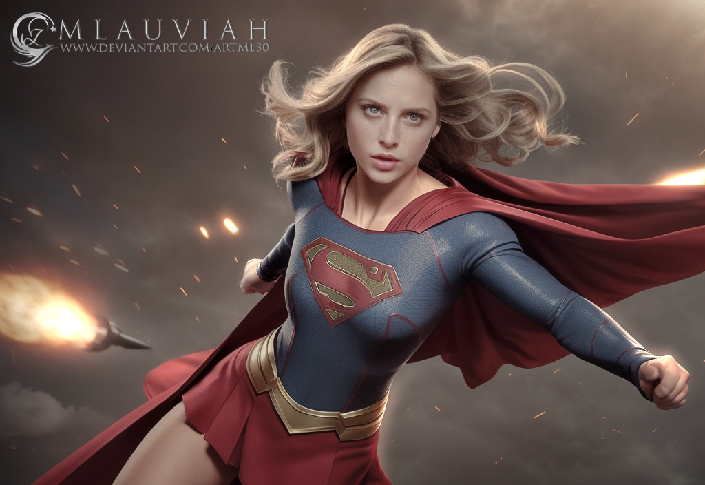 Supergirl to Rocket by ArtML30 on DeviantArt