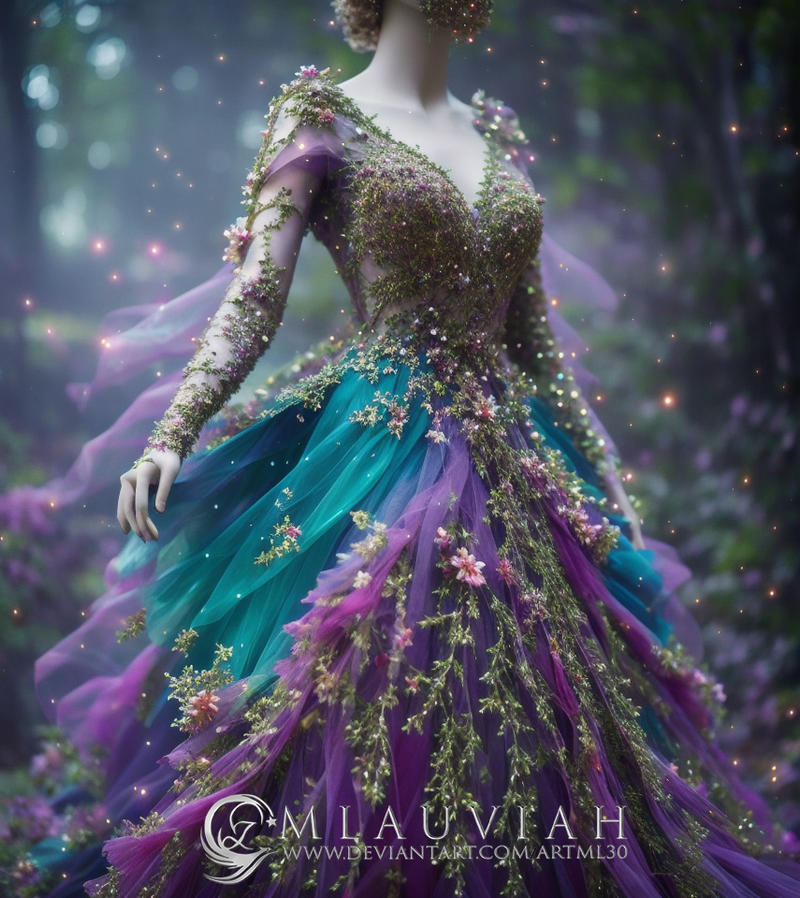 Dress Fairy of Flowers by ArtML30 on DeviantArt