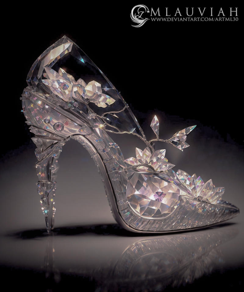 Shoes Crystal Cinderella By Mlauviah3400 On DeviantArt shoes-crystal-cinderella-by-mlauviah3400-on-deviantart