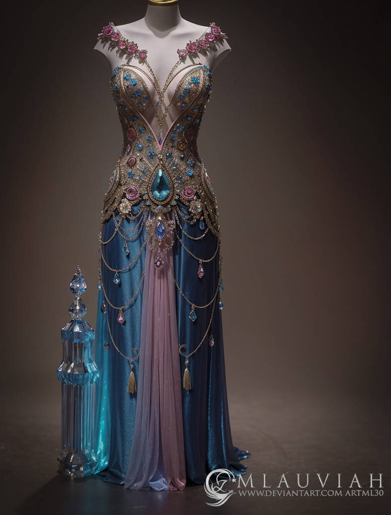 Dress Blue Princess by ArtML30 on DeviantArt