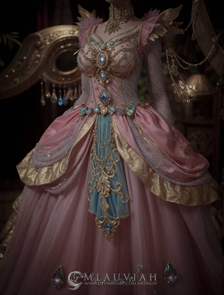 Dress Pink of Dream by ArtML30 on DeviantArt