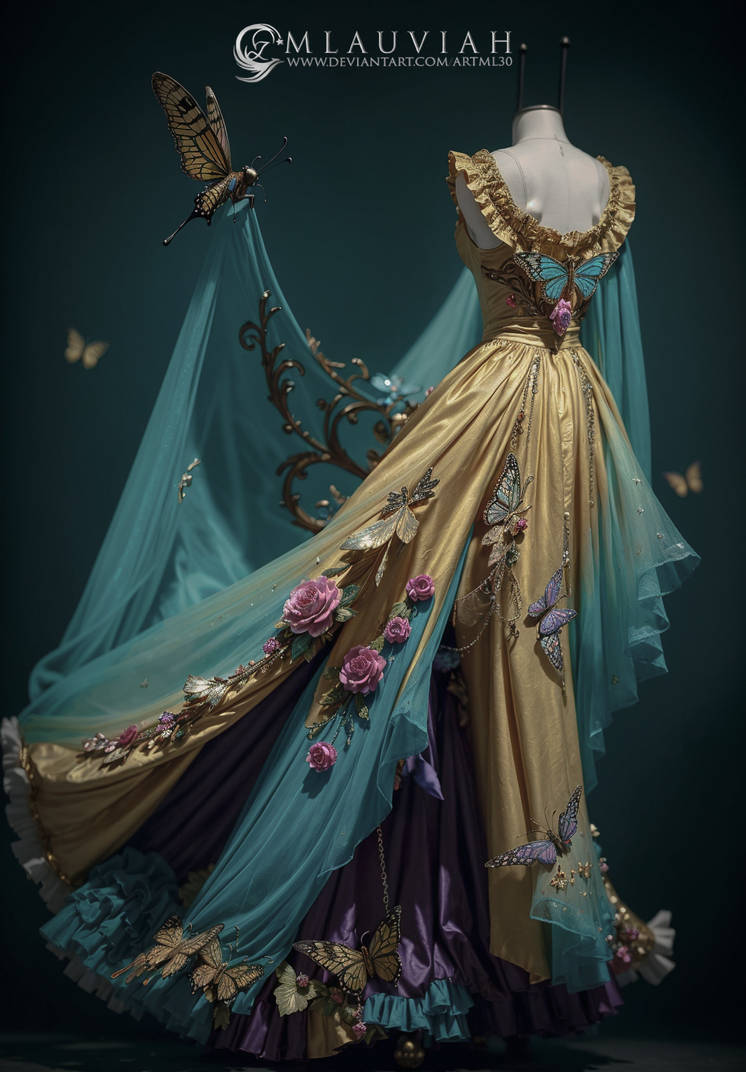 Back Dress Butterfly by ArtML30 on DeviantArt