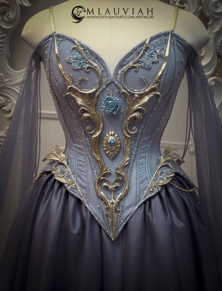 Corset Dress Queen by ArtML30 on DeviantArt