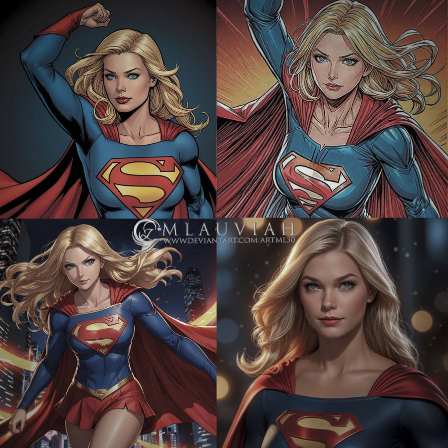 Supergirl in Comic by ArtML30 on DeviantArt