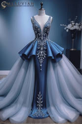 Dress Princess Blue in Cloud