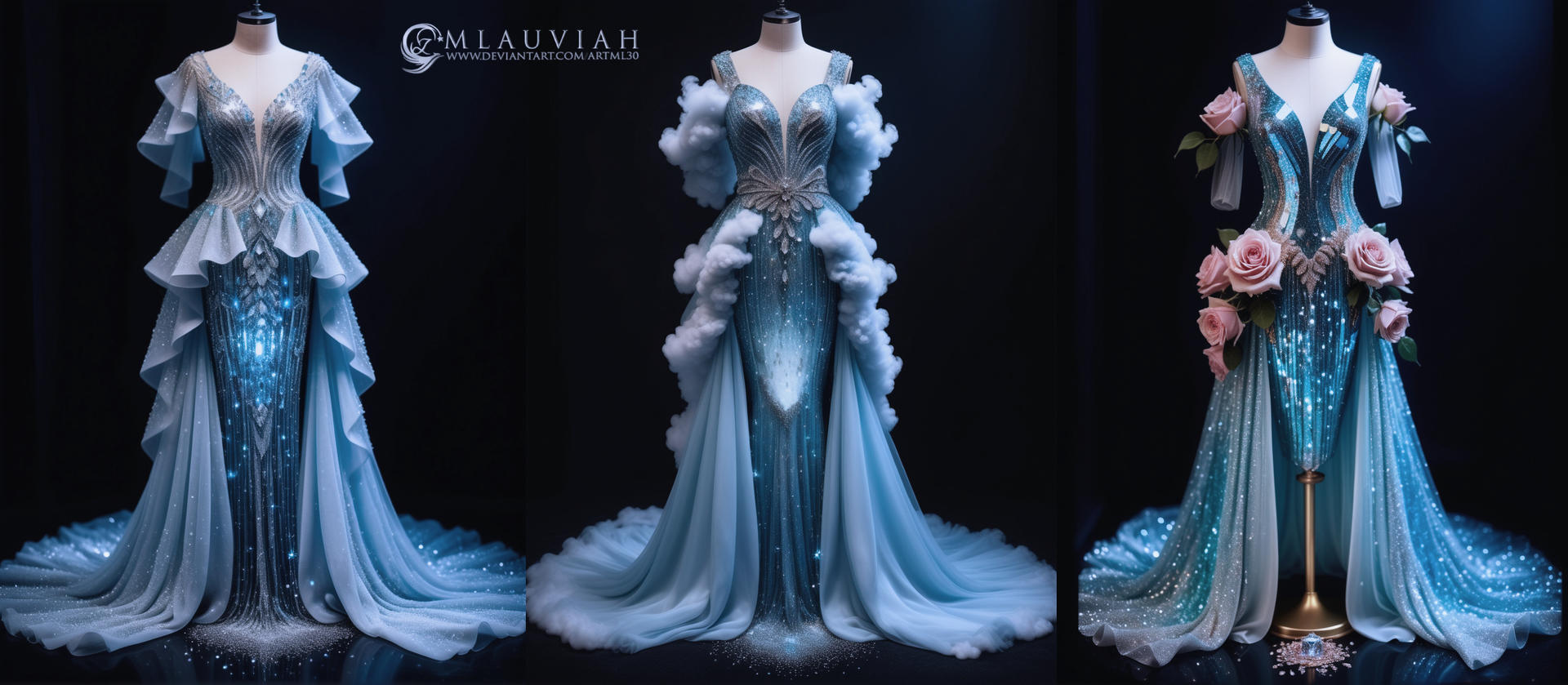 Dress Blue by ArtML30 on DeviantArt