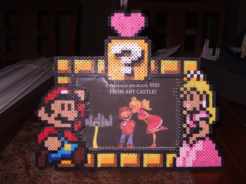 Mario picture frame by FullMetal6 on DeviantArt