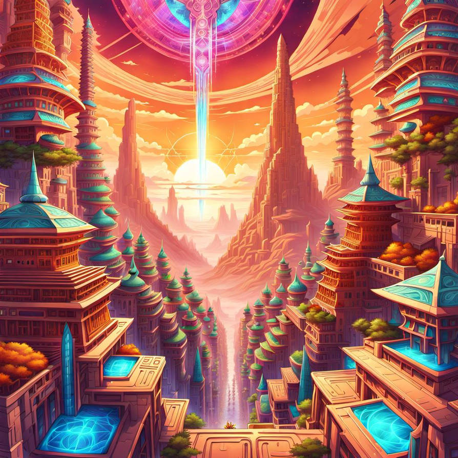 Ancient Alien City by rafatzi on DeviantArt