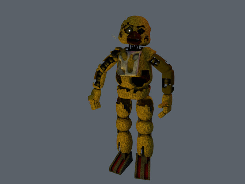 Springlock Suit Chica by DarksArtworks on DeviantArt
