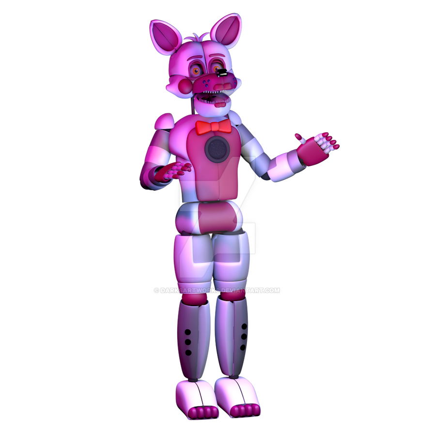 Funtime Foxy Finished by DarksArtworks on DeviantArt