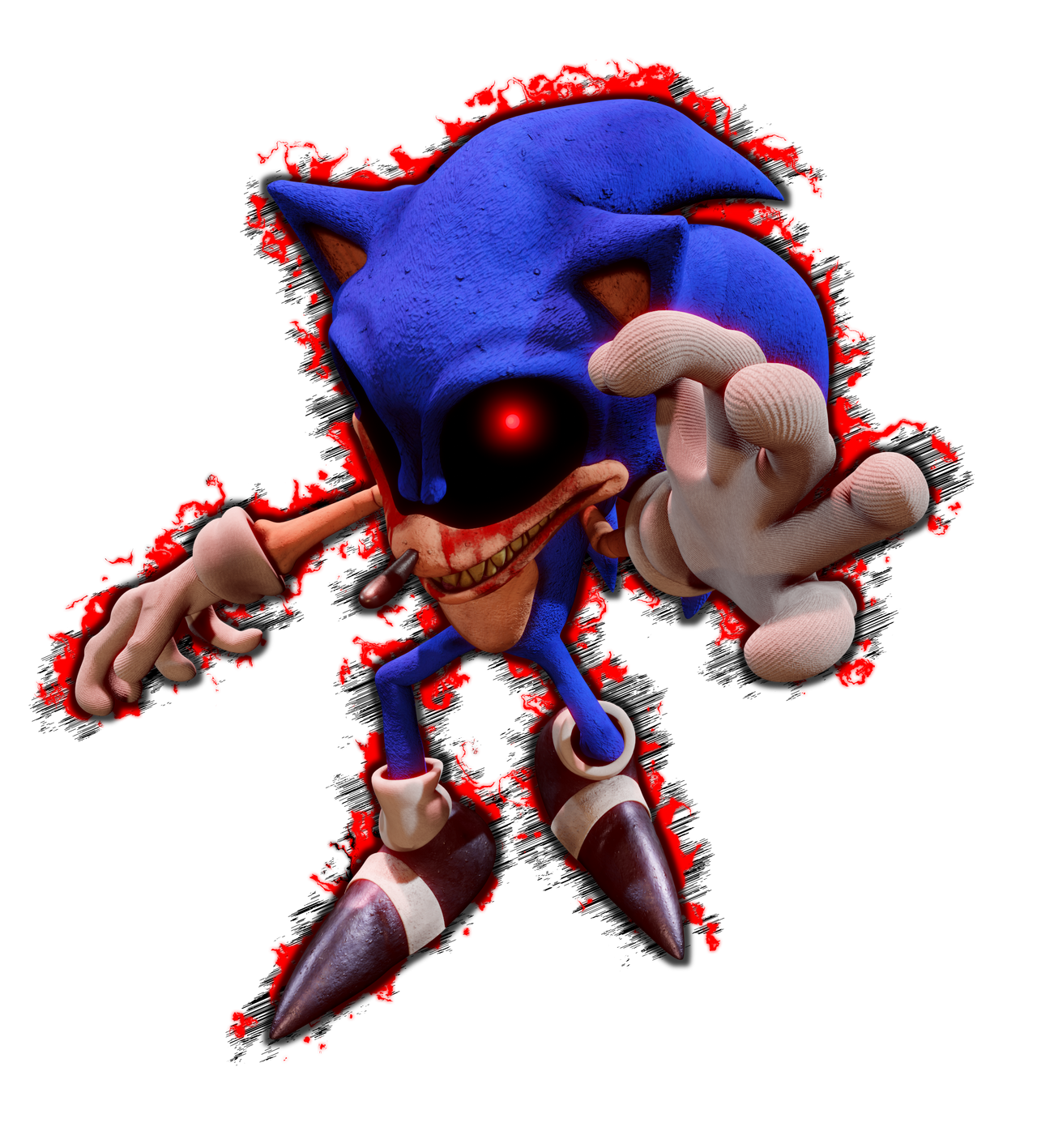 Sonic.EXE (2011) (+ Model Download) (UPDATED) by DarksArtworks on ...