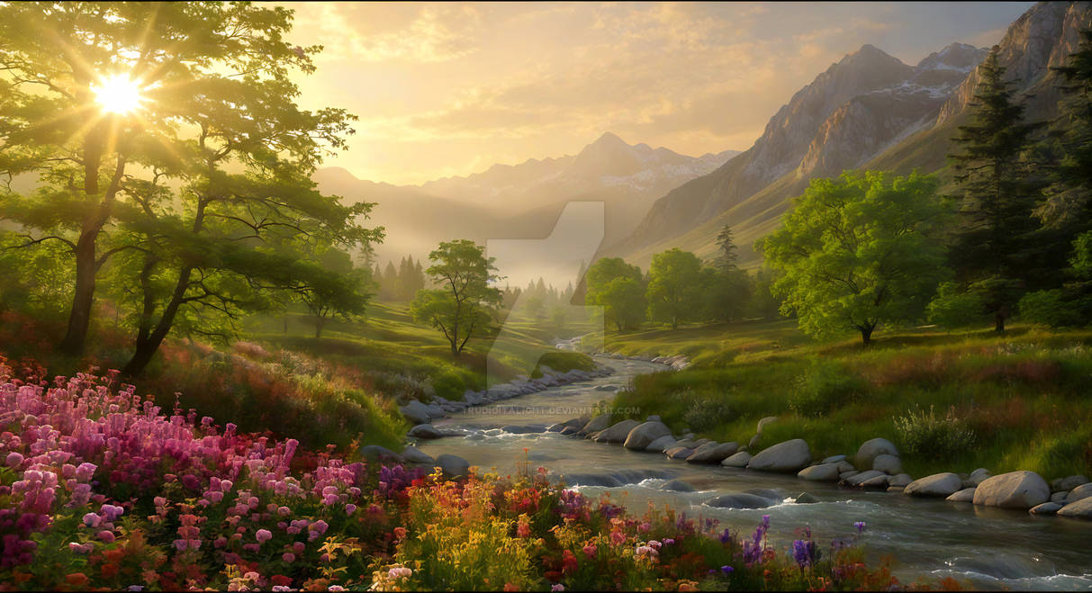 A Glorious Spring Morning by TruDigitaLight on DeviantArt