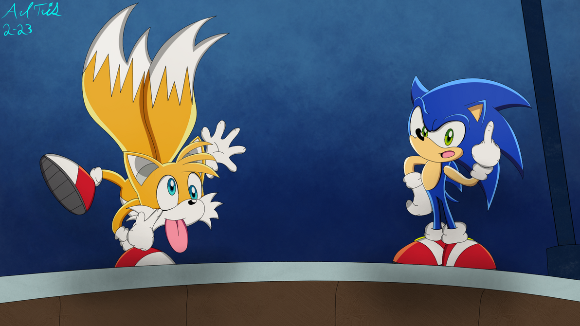 Sonic and Tails OVA Redraw (Sonic X style) - Taunt by AndTails1 on ...