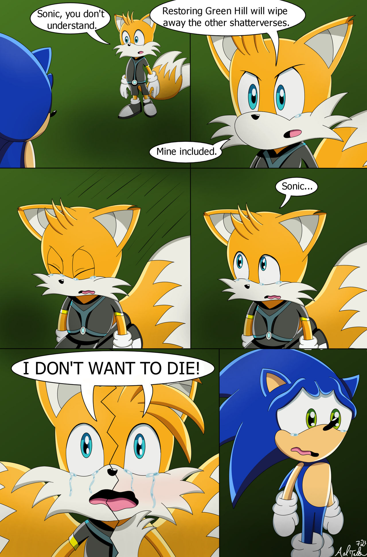 Sonic and Shadow Kiss Amy by LanceFreelanceArtist on DeviantArt