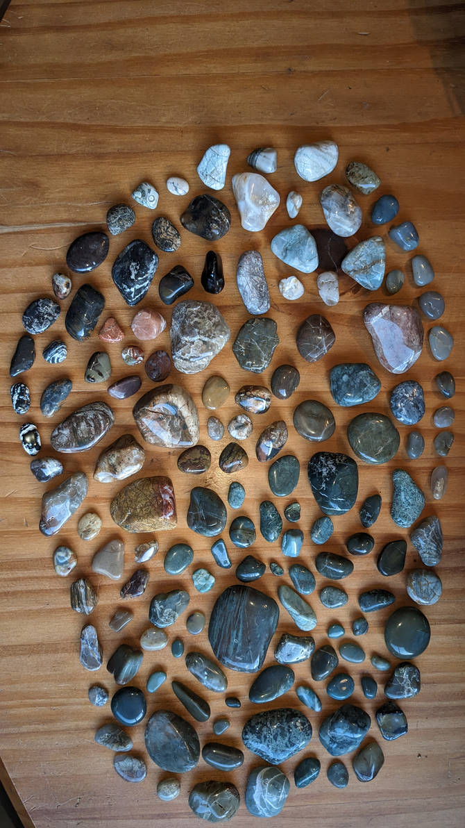Tumbled Rocks by DirtySeagulls on DeviantArt