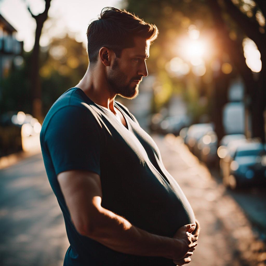 Man Expecting Male Pregnancy by Pen17 on DeviantArt