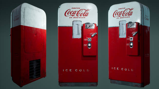 Vendo 39 Coke machine