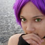 Young Yoruichi - Thinking