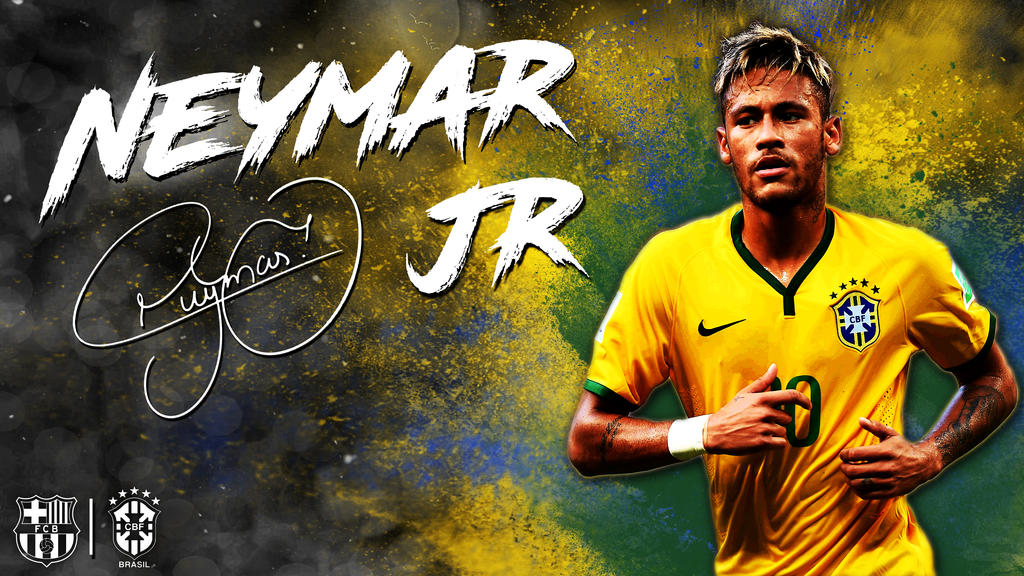 Neymar Jr. Barcelona Brazil HD Wallpaper by MitchellCook on DeviantArt