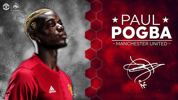 Paul Pogba Manchester United Wallpaper 2016/17