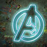 Marvel Comics - The Avengers Movie -Neon Sign Logo