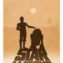 Star Wars A New Hope Minimalist Alternative Poster