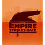 The Empire Strikes Back - Minimalist Poster