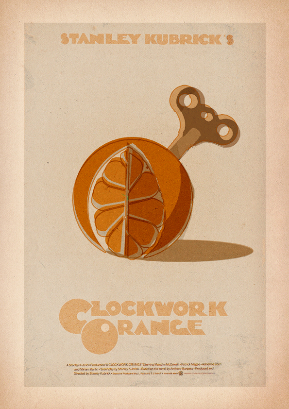 A Clockwork Orange - Minimalist Poster