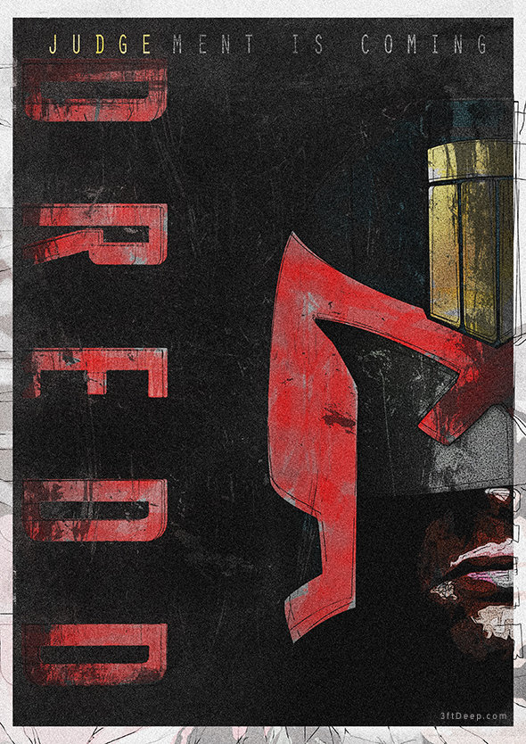 Judge Dredd - Alternative Movie Poster V2.